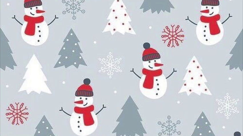 48 Cute Cartoon Christmas Wallpaper  WallpaperSafari