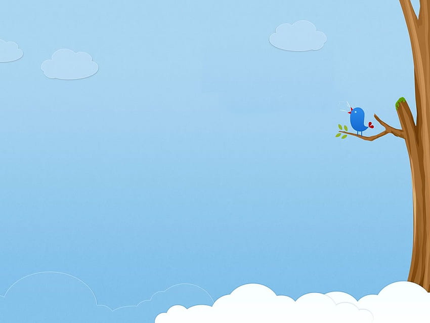 Cute Animated Bird Cartoon Background for Powerpoint Templates - PPT  Background HD wallpaper | Pxfuel