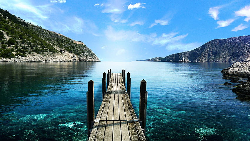 자연 및 풍경 멋진 호수, 전화, 태블릿, 정말 멋진 풍경 HD 월페이퍼