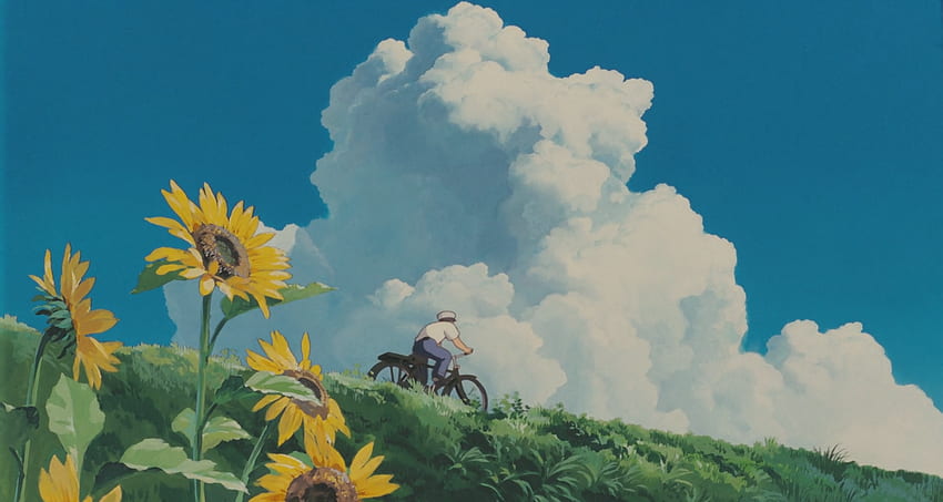 Scenery Studio Ghibli, Ghibli Aesthetic HD тапет