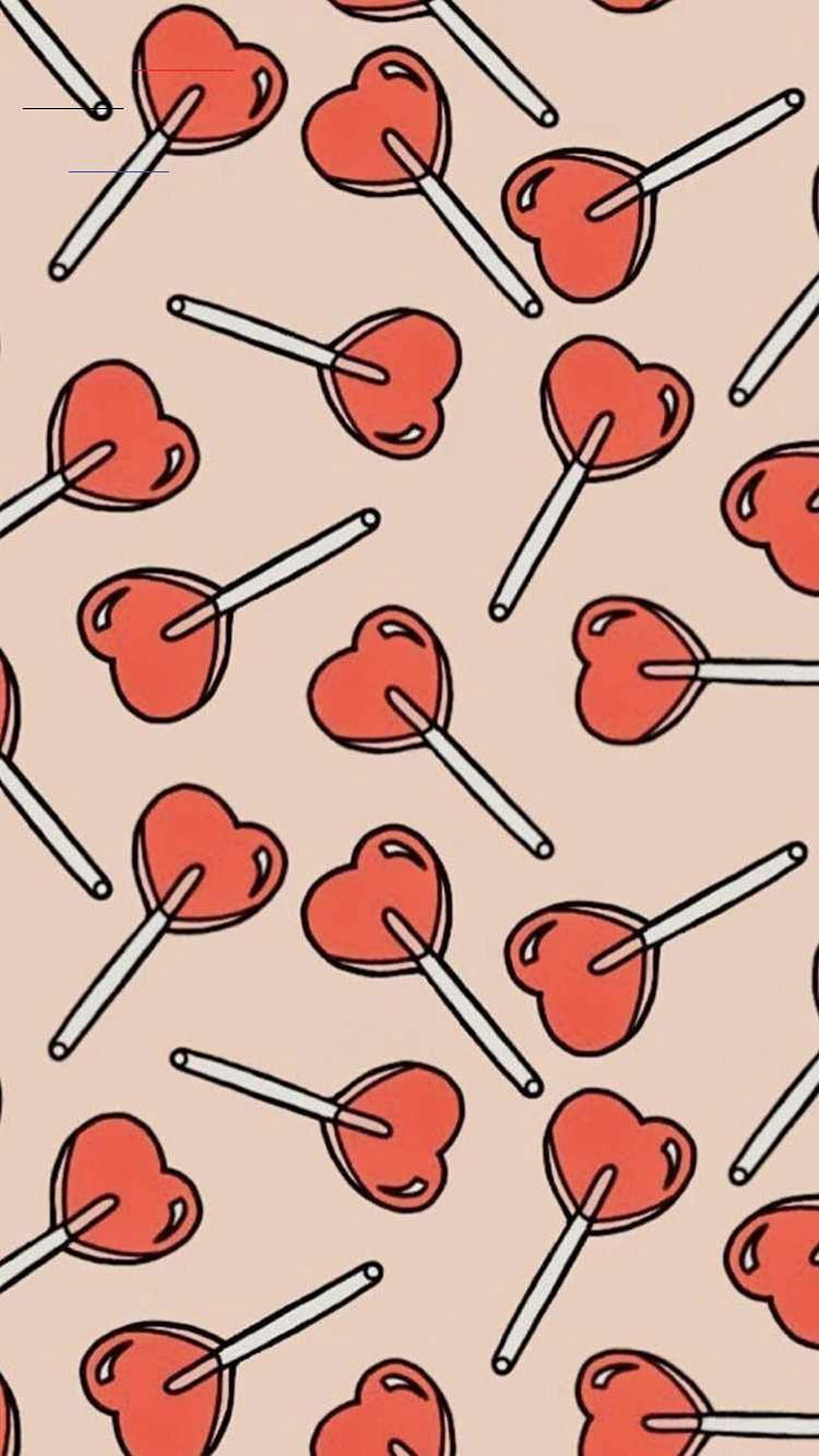 Lollipop heart > - HD phone wallpaper