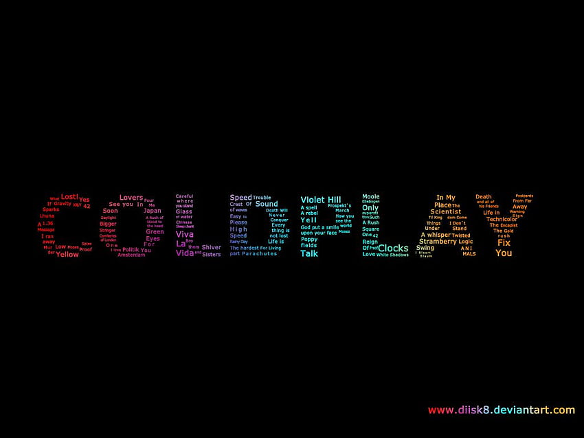 dei Coldplay. Coldplay Sfondo HD