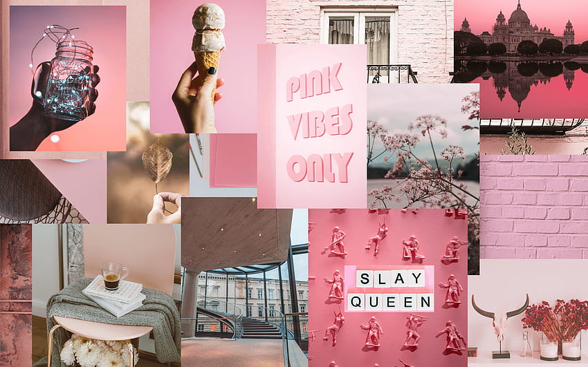 Aesthetics in 2020. Pink mac, Mac , dekstop, Pink Collage HD wallpaper |  Pxfuel