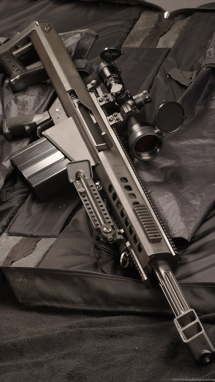Pistolas, Armas, Rifles de francotirador, Barret, M82A1, de calibre .50 fondo de pantalla del teléfono