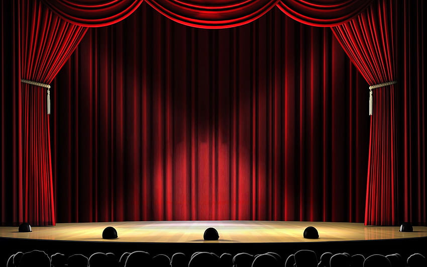 Curtains Background. Theatre Curtains , Curtains and Curtains PowerPoint Background, Stage Curtain HD wallpaper