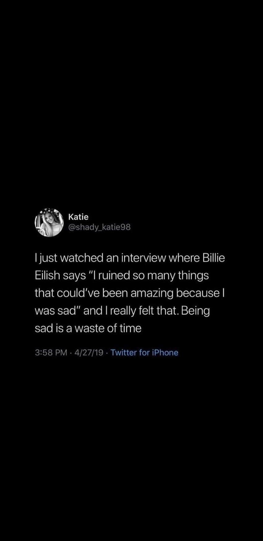 moments, billie eilish and -, Billie Eilish Sad HD phone wallpaper