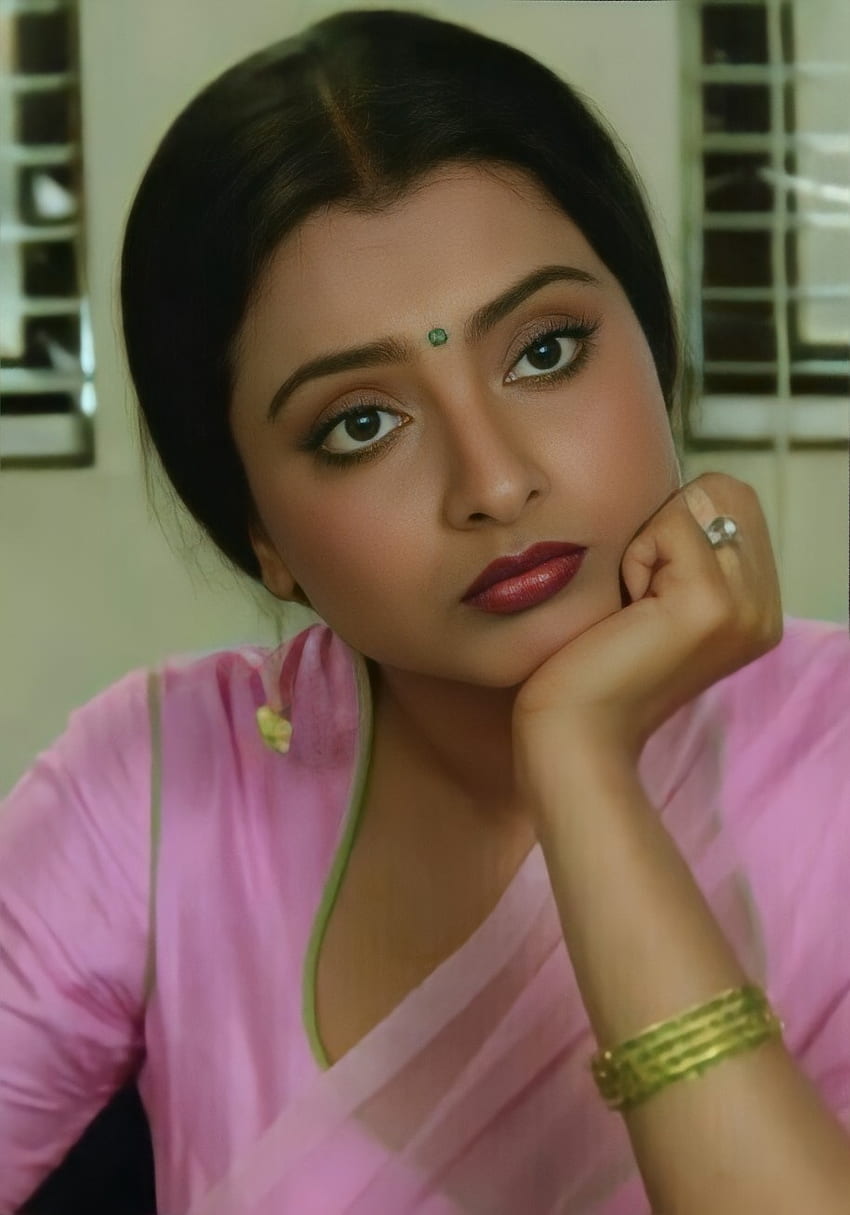Rekha Bollywood, cabeza, nariz fondo de pantalla del teléfono