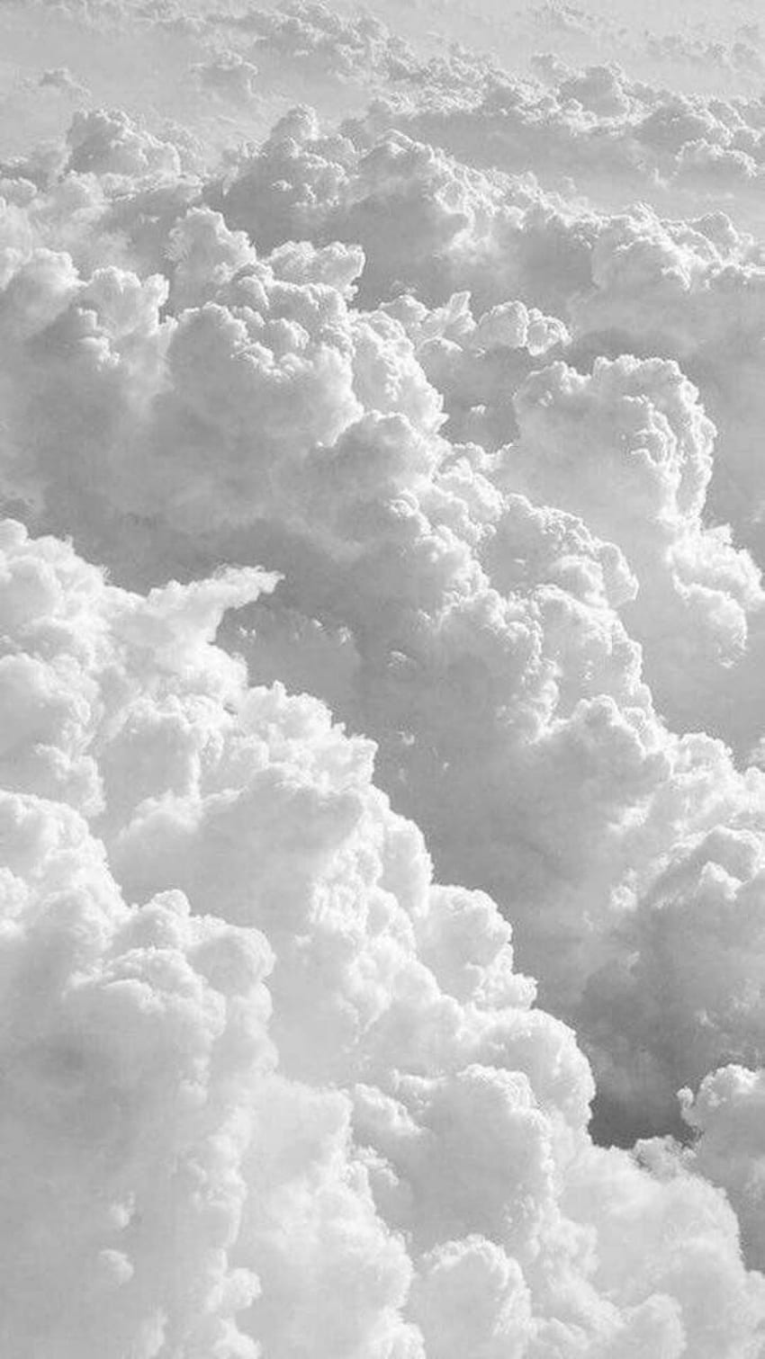 Nuvole bianche, nuvole grigie Sfondo del telefono HD