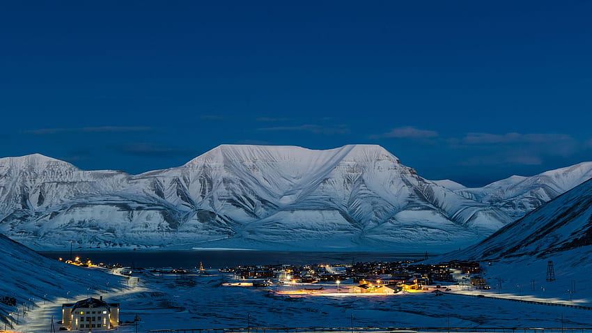 podróż po Svalbardzie. Norwegia, Europa Tapeta HD