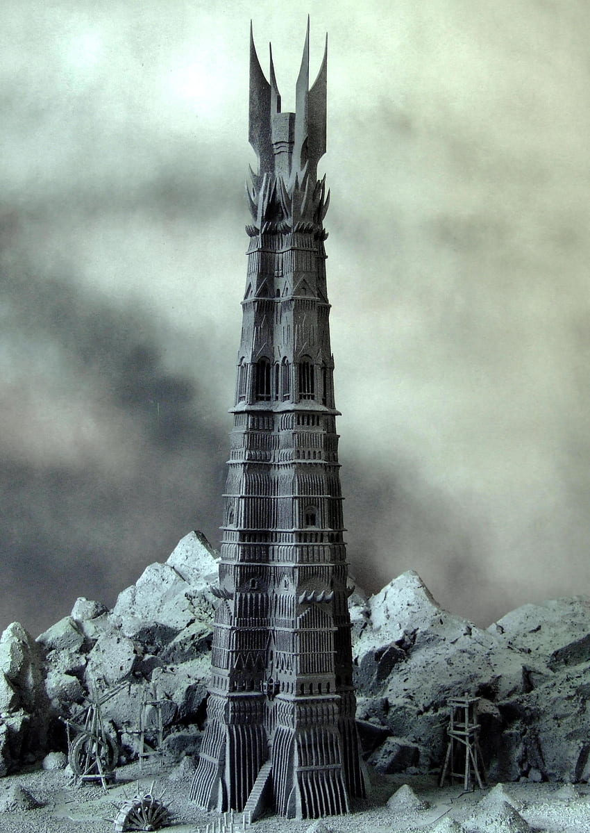 Orthanc ou connu sous le nom d'Isengard, l'un des endroits préférés de la Terre du Milieu Fond d'écran de téléphone HD