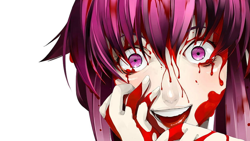 Mirai Nikki Gasai Yuno Anime Yandere Anime Girls Wallpaper -  Resolution:3840x2160 - ID:408900 