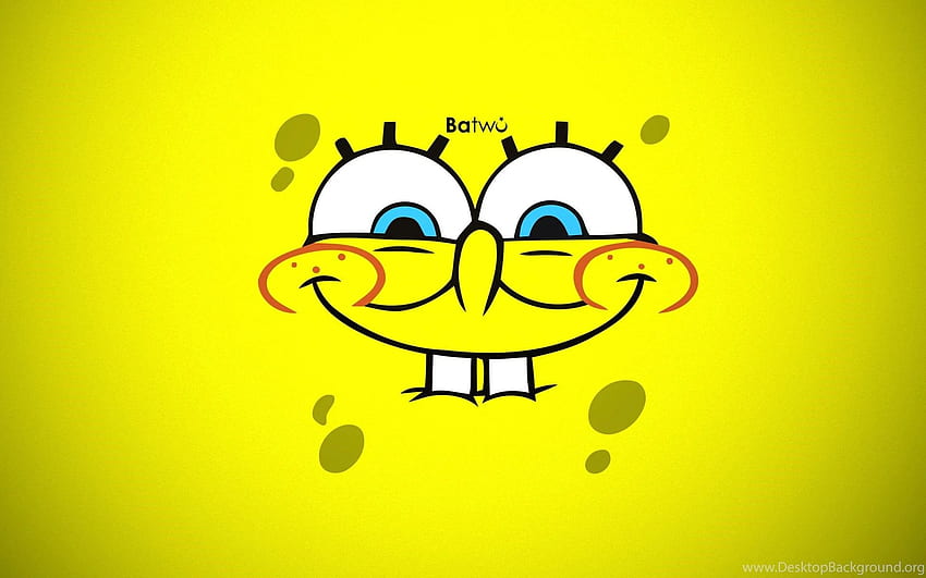 High Resolution Spongebob Squarepants Face 7 Cartoon. Background HD wallpaper