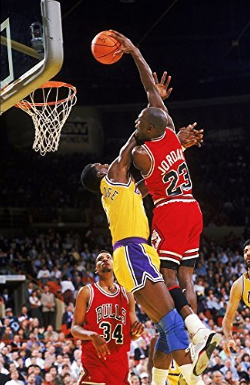 Kobe Bryant and MJ, Kobe and Jordan HD phone wallpaper