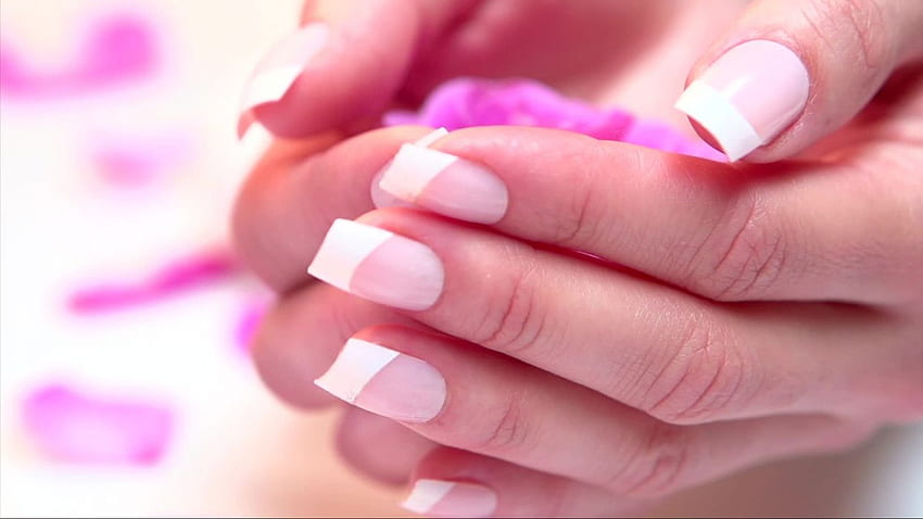 Hands Nails Finger Manicure Pink Petals . . 1094976. UP HD wallpaper ...