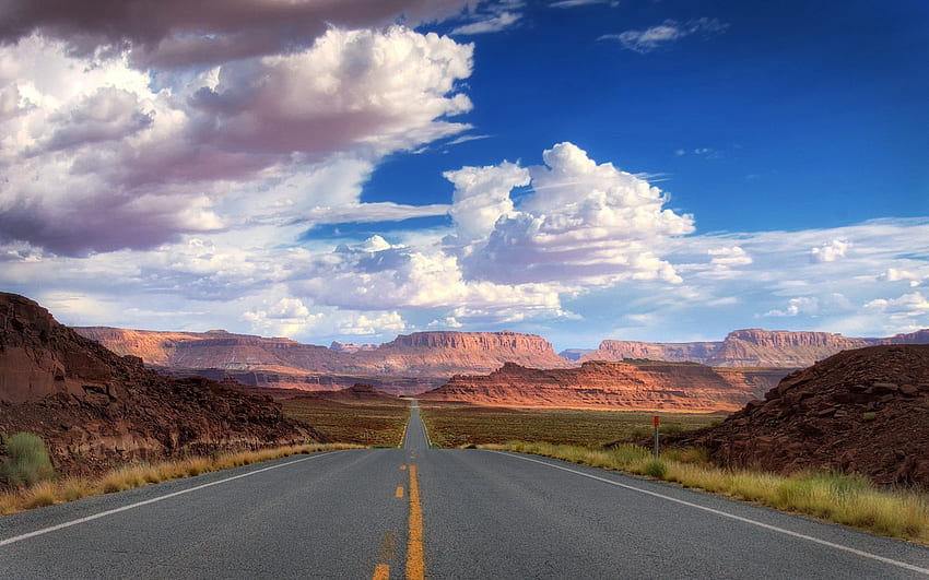 道路 風景 自然 道 道 道 石 石 岩、アメリカ 風景 高画質の壁紙