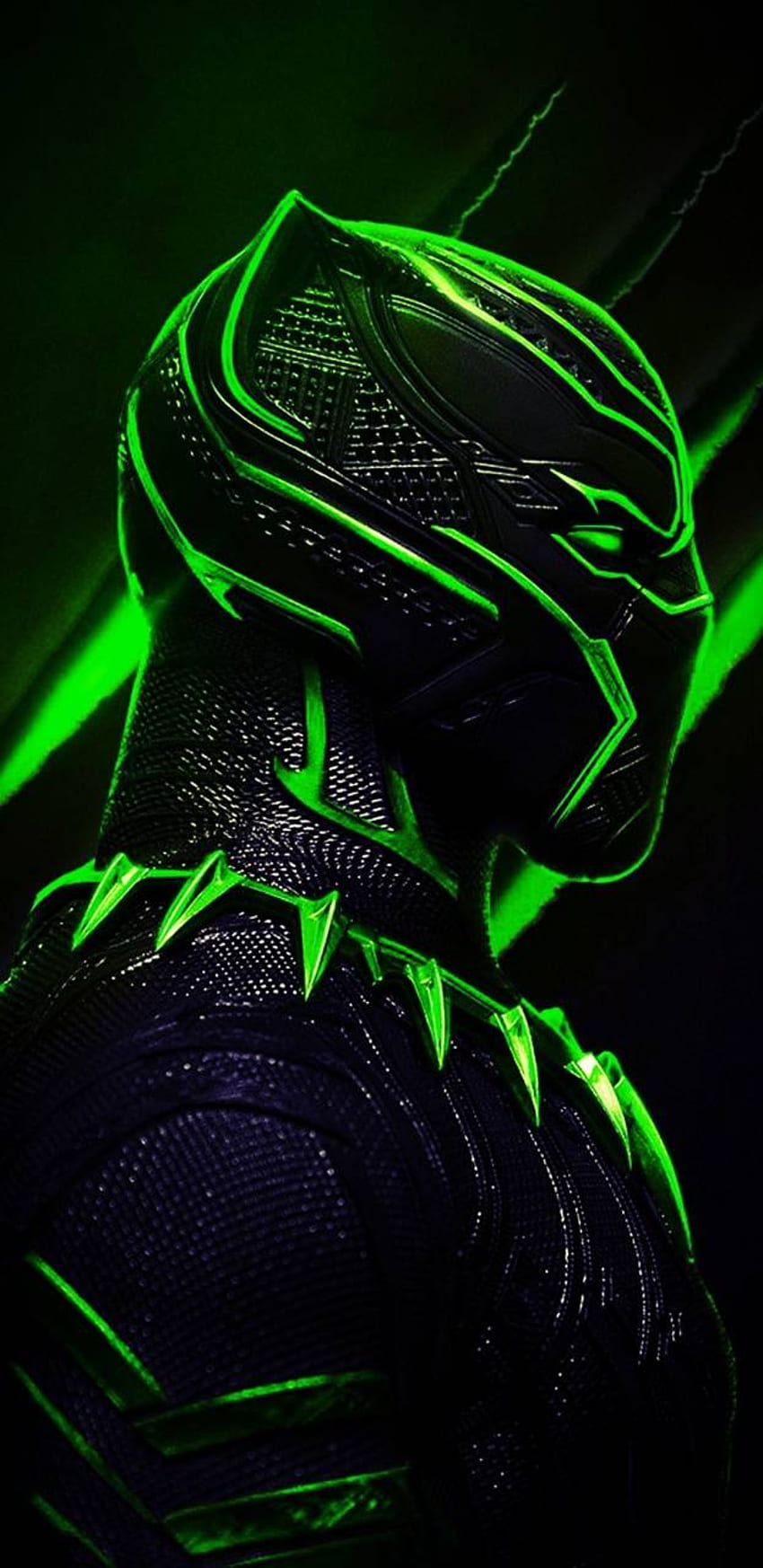 Black panther, Black Panther Neon HD phone wallpaper