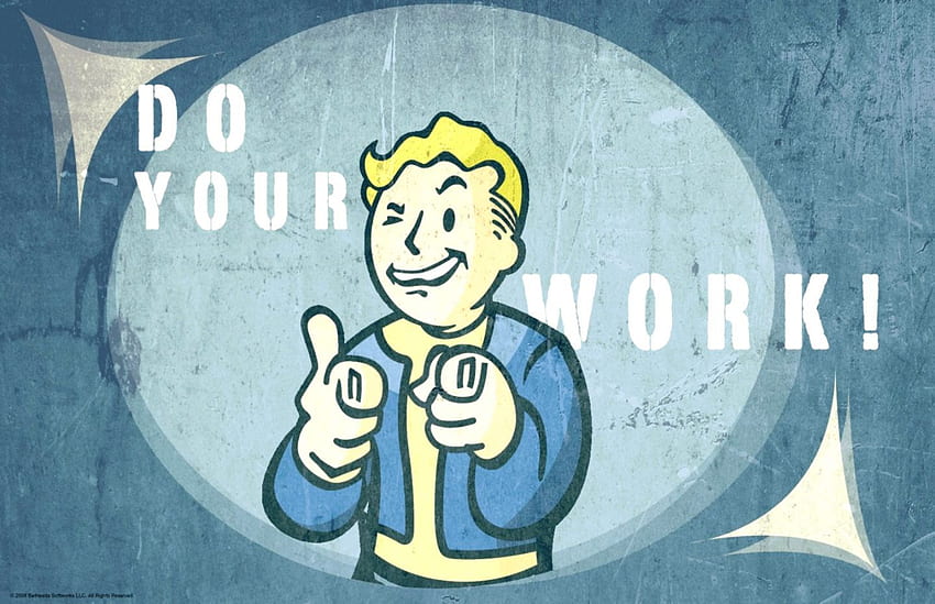 Fallout Pip Boy Fallout 3 Vault Boy Video Games - Vault Boy - HD wallpaper