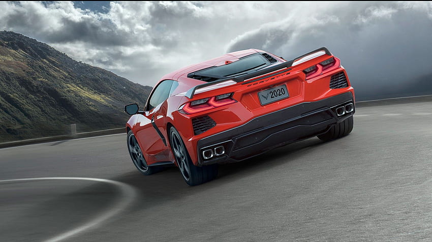 Chevrolet C8 Corvette Stingray Convertible drops its top HD wallpaper