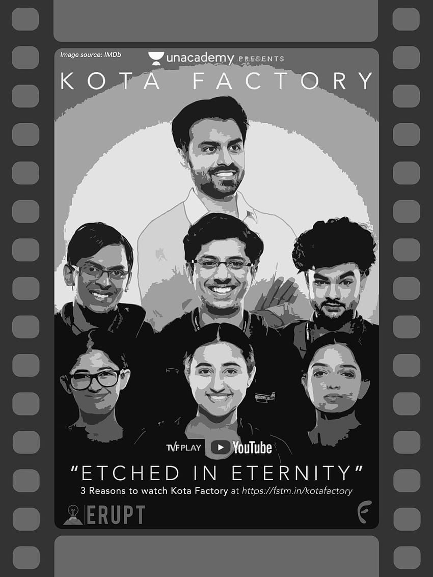 Erupt: Kota Factory Review. Etched in Eternity. by Ashwin Shekhar. The Festember Blog HD phone wallpaper