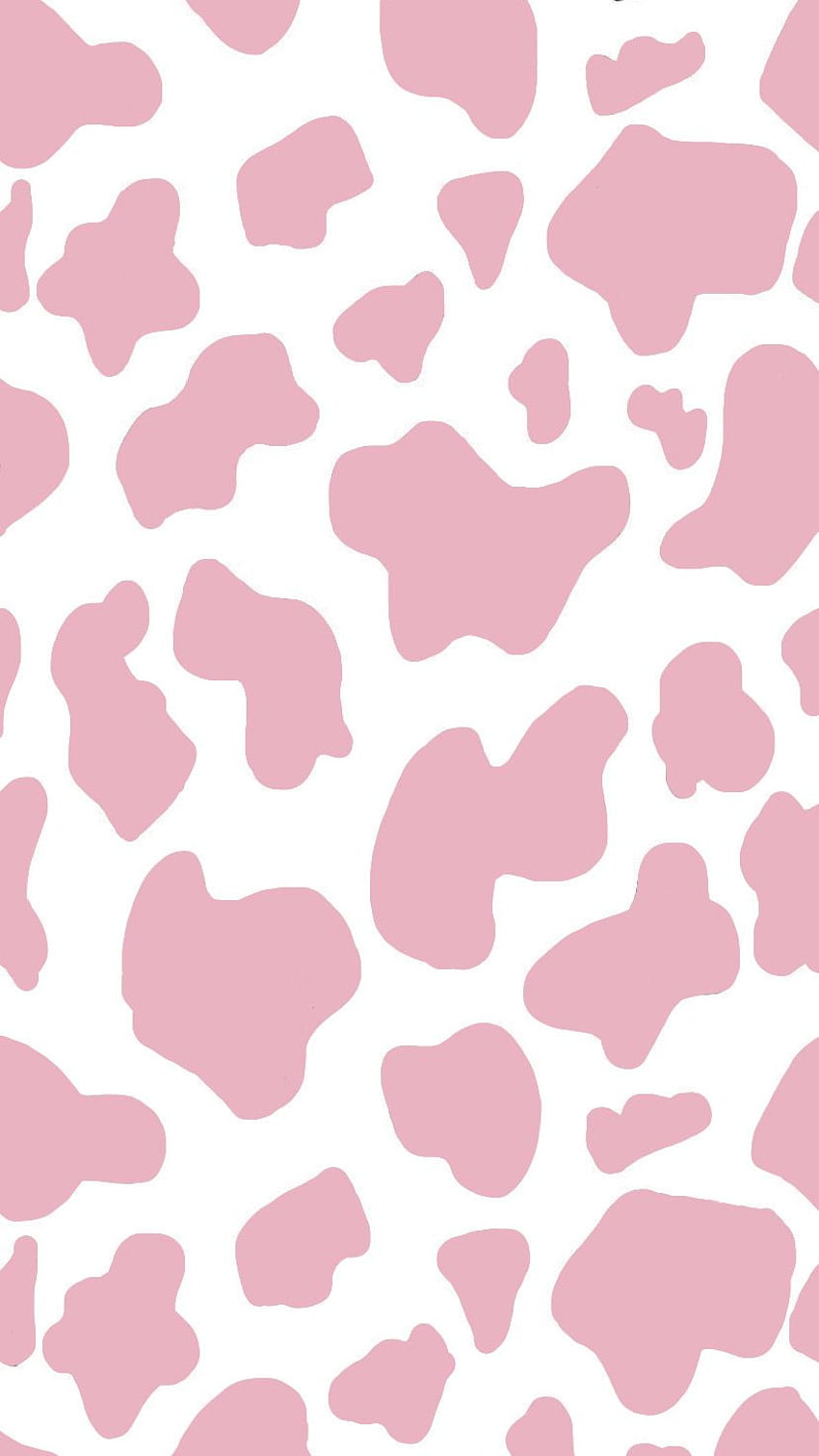Download Pink Strawberry Cow Print Wallpaper  Wallpaperscom