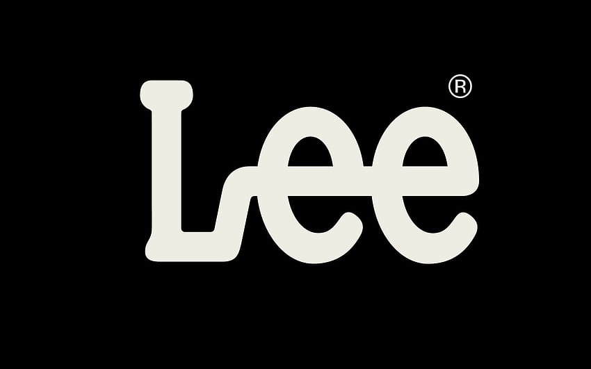Lee Jeans Logo, noir, denim, jeans, lee, logo, entreprise, original, cool, écran large Fond d'écran HD
