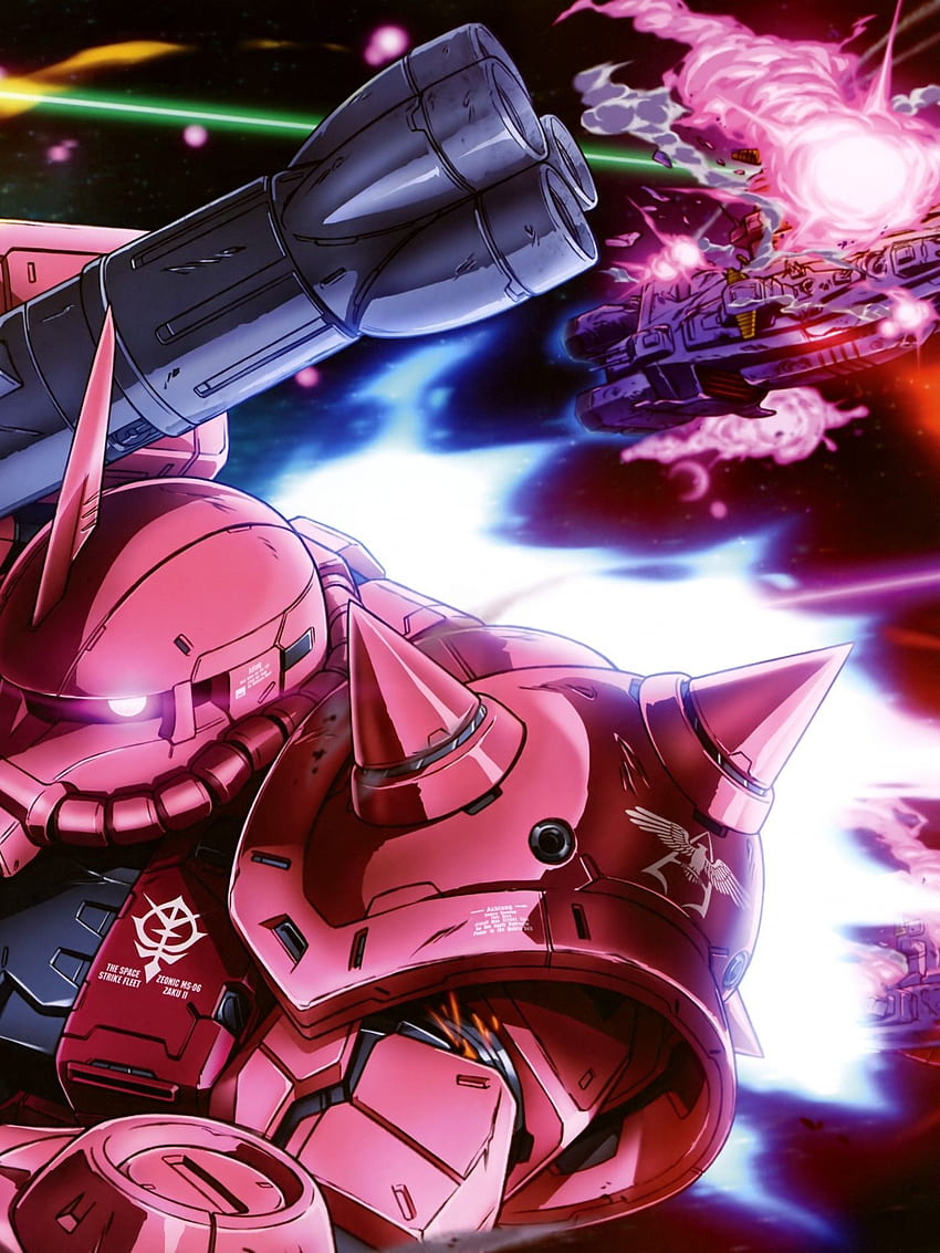 Mobile Suit Gundam, Mecha, Robôs, Ficção Científica, Zaku Papel de parede de celular HD