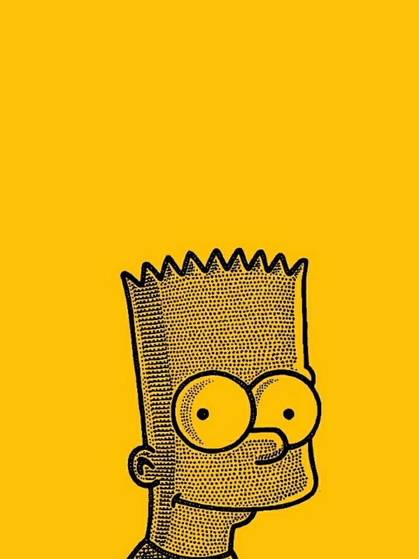 Bart Simpson за Android, Bart Simpson Cute HD тапет за телефон
