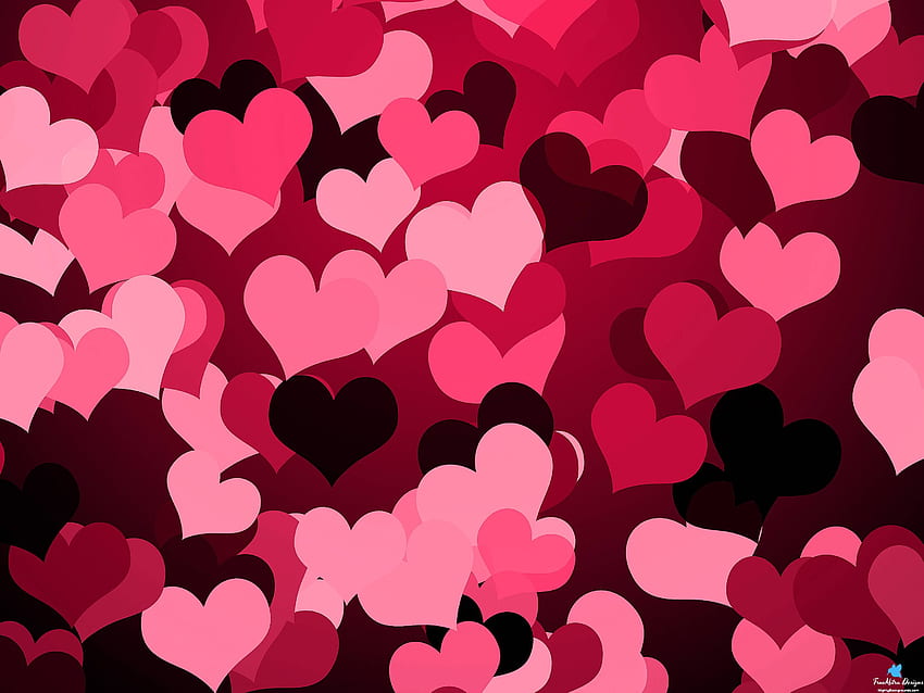Heart Background, Pastel Pink Heart HD wallpaper | Pxfuel