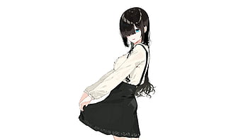 Girl schoolgirl uniform anime art HD phone wallpaper  Peakpx