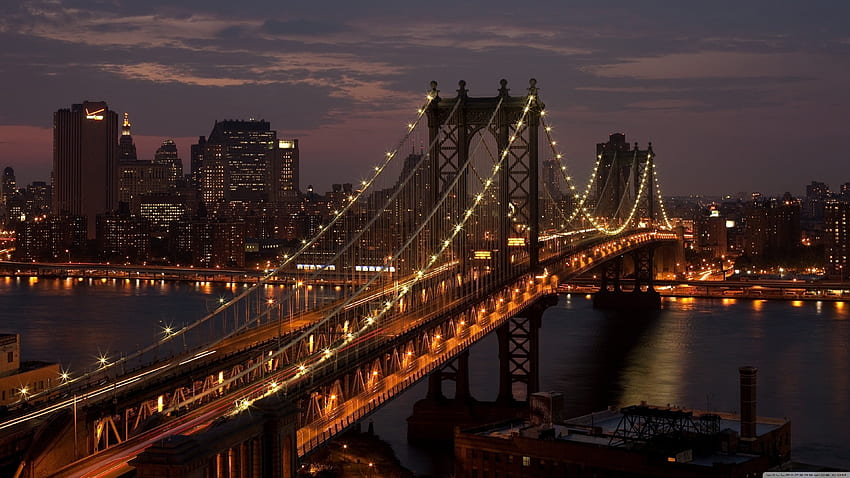 Brooklyn Bridge, San Francisco bridge HD wallpaper