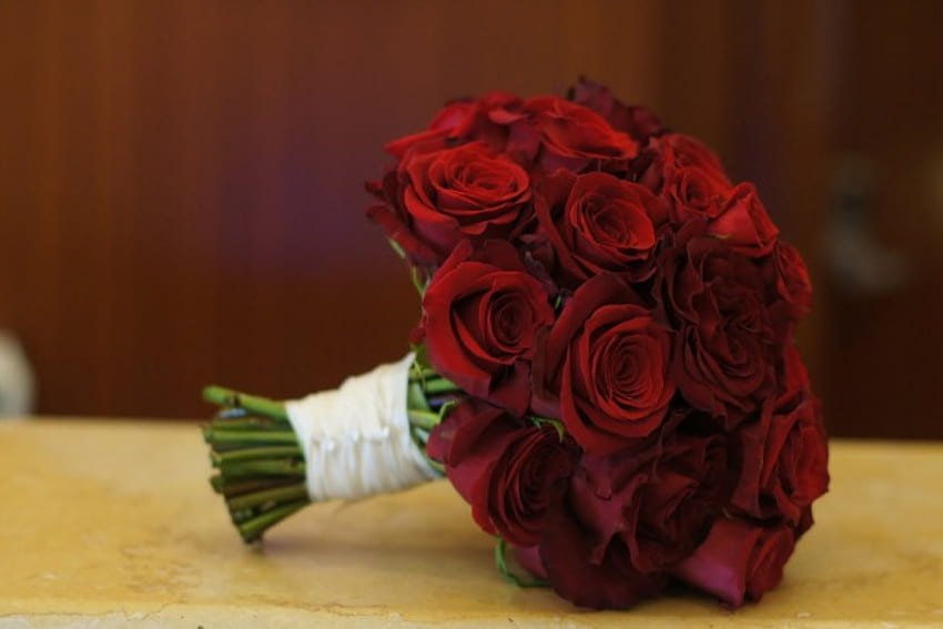 Wonderful LOVE, bouquet, entertainment, bunch, fresh, special, fashion, wedding, love, red roses, events, forever HD wallpaper
