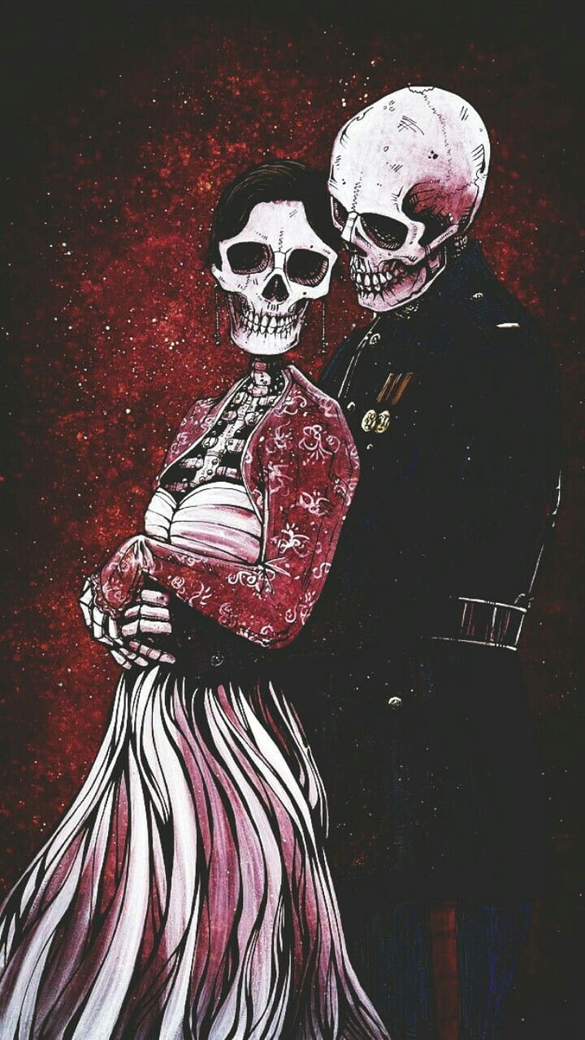 Subscribe to Fantasy of undead. Skull , Skeleton art, Skull art, Skeleton Love HD phone wallpaper