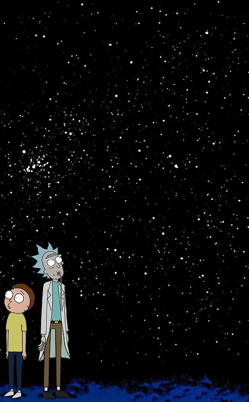 Rick and Morty iPhone in Amazing Rick Morty Wallpape. Papel de parede android, desenhos animados, Marshmello HD-Handy-Hintergrundbild