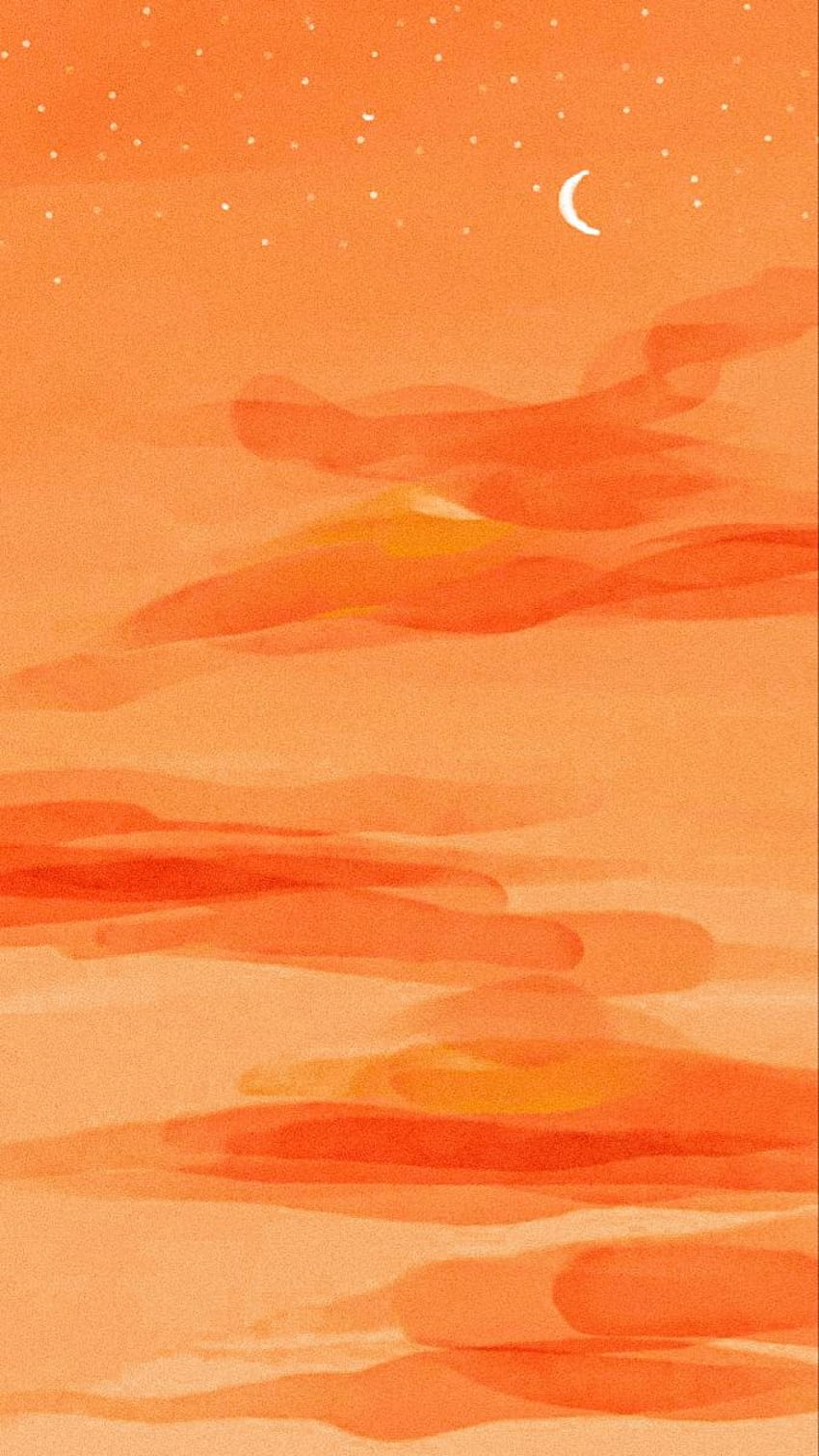 Orange Splash HD phone wallpaper