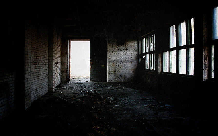 dunkel, Ruine, Verfall der Städte, Gebäude, verlassen, dunkle Gebäude HD-Hintergrundbild