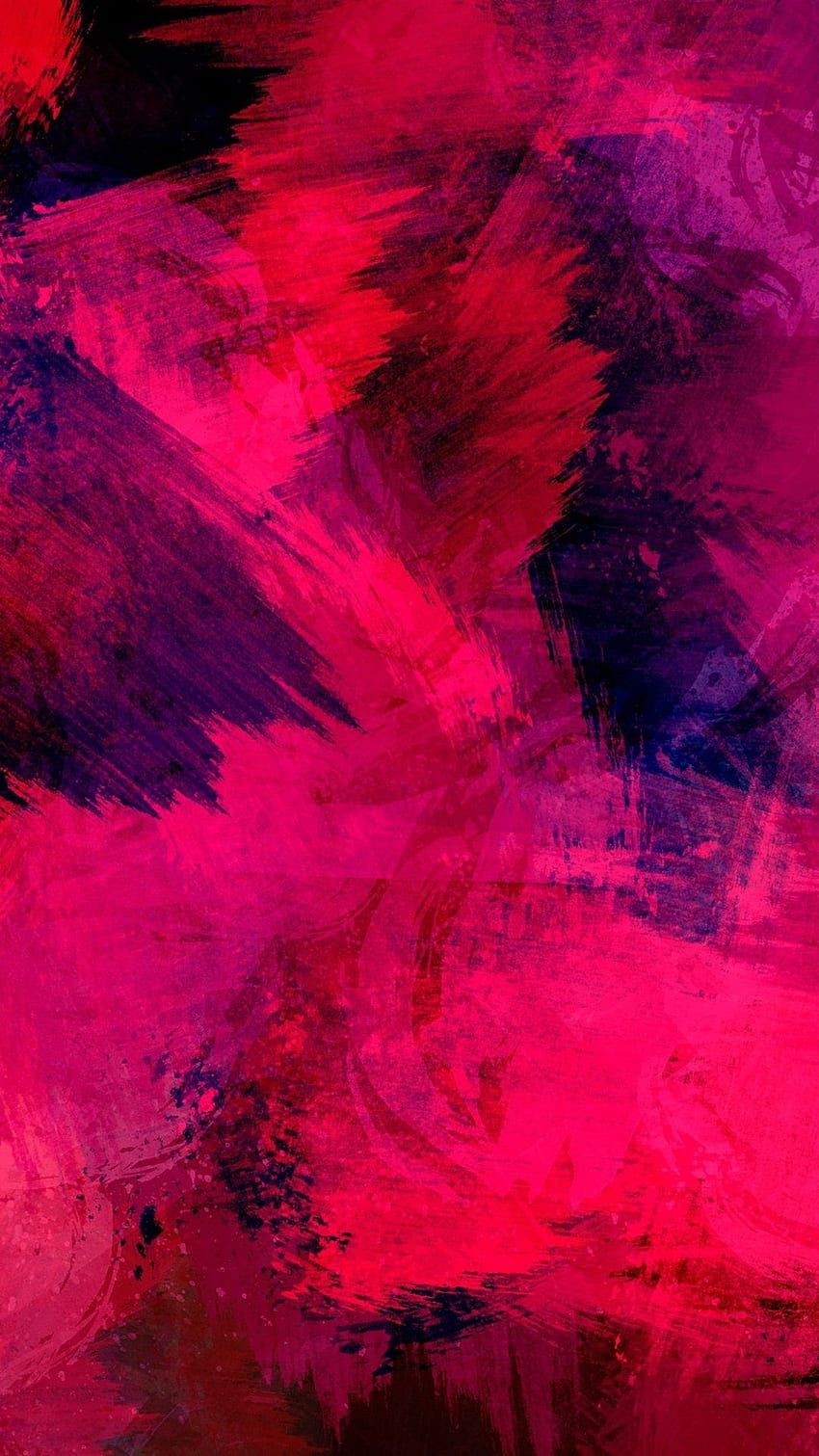 아이폰. 레드, 핑크, 퍼플, 마젠타, 적갈색, 염료 HD 전화 배경 화면