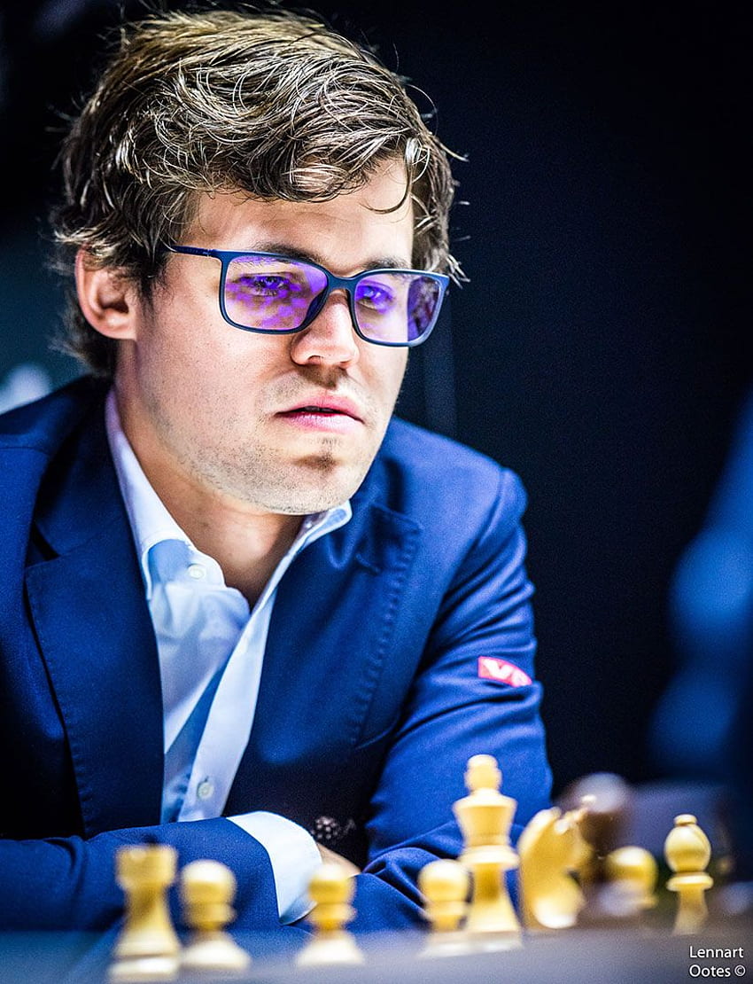 Norway Chess Runde 8: Carlsen besiegt Karjakin, Magnus Carlsen HD-Handy-Hintergrundbild