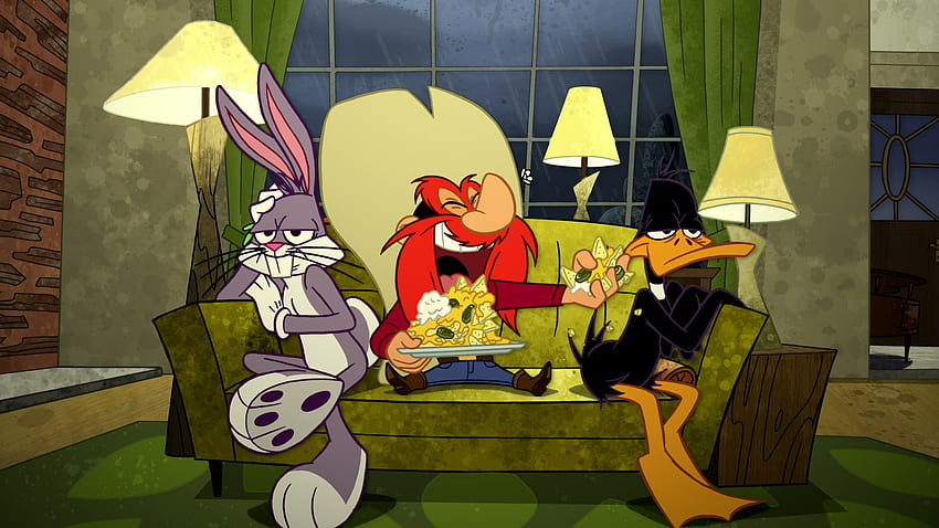 Yosemite sam looney tunes bugs bunny daffy duck хумор изкуство. HD тапет