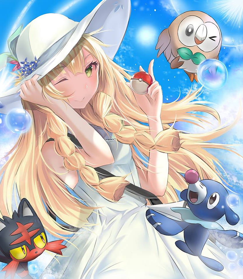Pokemon sun and moon lillie HD wallpapers | Pxfuel
