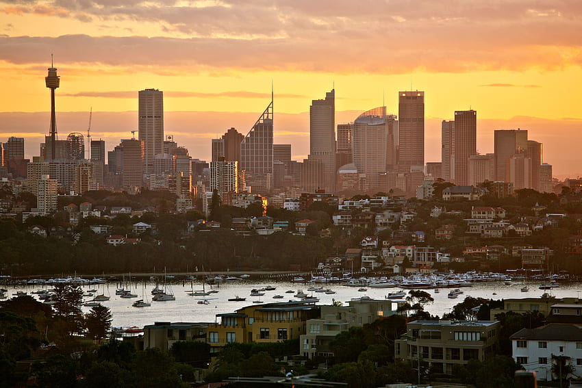 Sydney, orizzonte di Sydney Sfondo HD