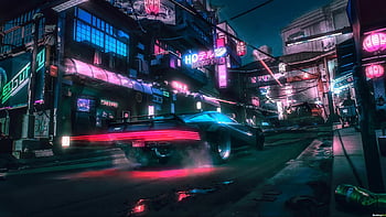 Cyberpunk 2077 Sports Car HD 4K Wallpaper #8.636