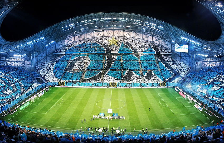 Стадион, Olympique Marseille, OLYMPIQUE DE MARSEILLE за , раздел спорт HD тапет