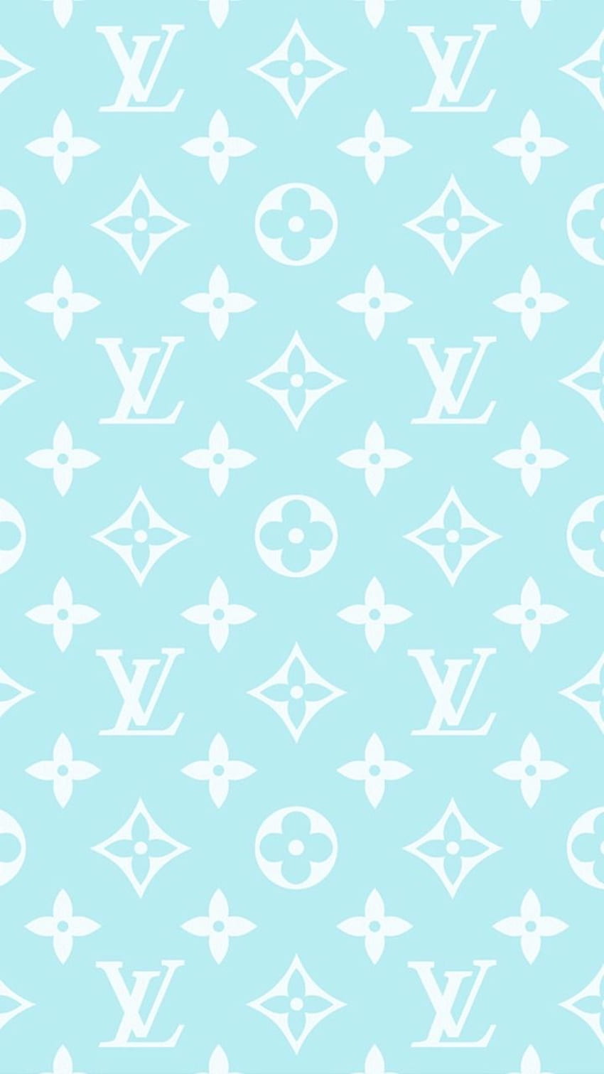 Louis Vuitton blue pattern art iPhone X Wallpapers Free Download