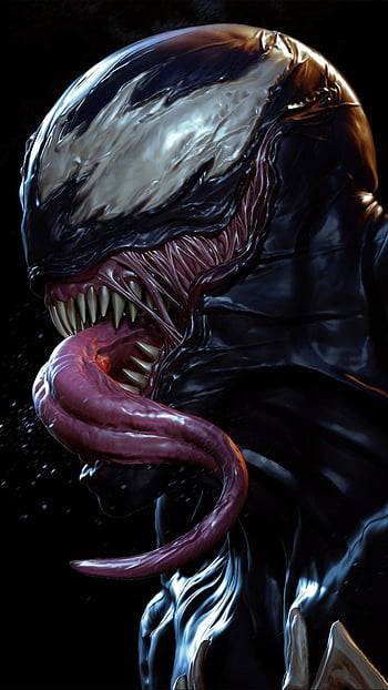 Details about Venom 6 Marvel 2018 SKAN Variant Knull Symbiote God HD ...