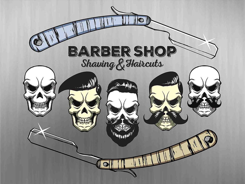 Negozio di barbiere, negozio di barbiere d'epoca Sfondo HD