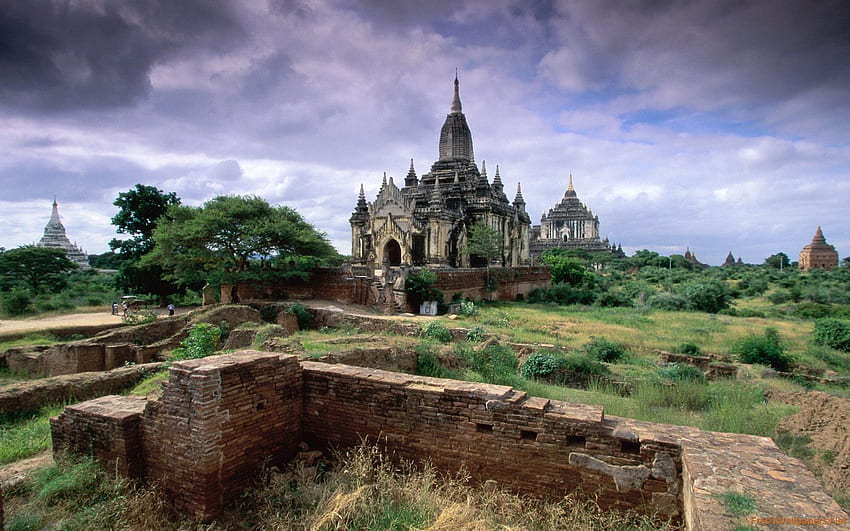 Bagan, Birmania fondo de pantalla