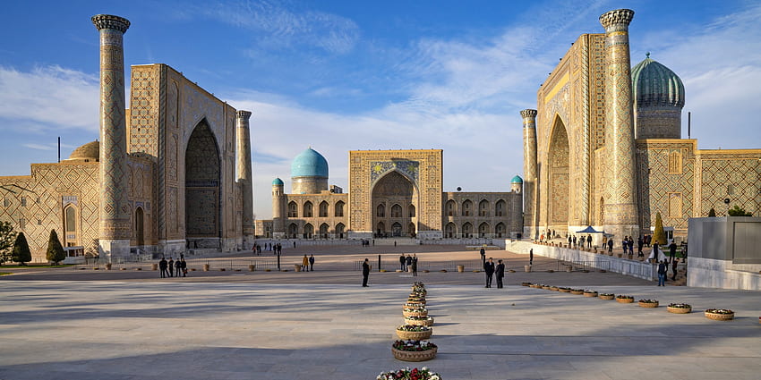 See stunning of historic architecture in Tashkent and Samarkand HD wallpaper