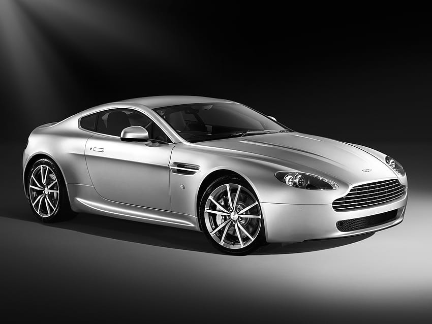 Aston Martin, Cars, Side View, Style, 2008, Silver, V8, Vantage HD ...
