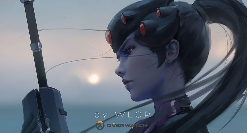 Widowmaker Overwatch By Wlop, ゲーム 高画質の壁紙