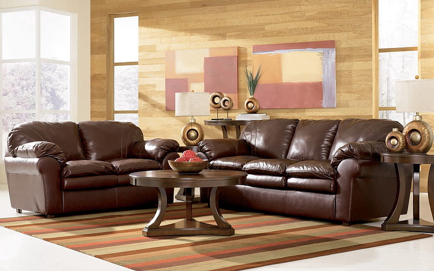 Windows, Walls, , , Room, Sofa, Armchair, Furniture, Skin, Leather HD wallpaper